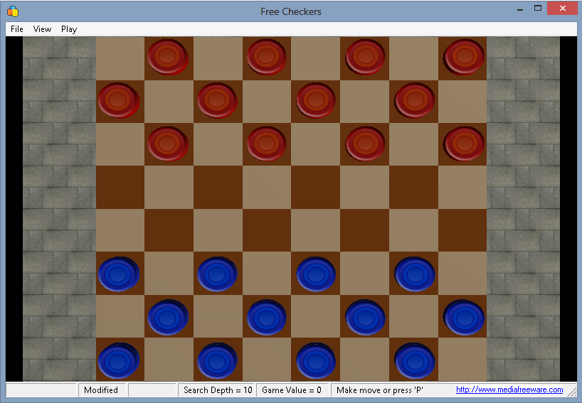 Free Checkers screenshot