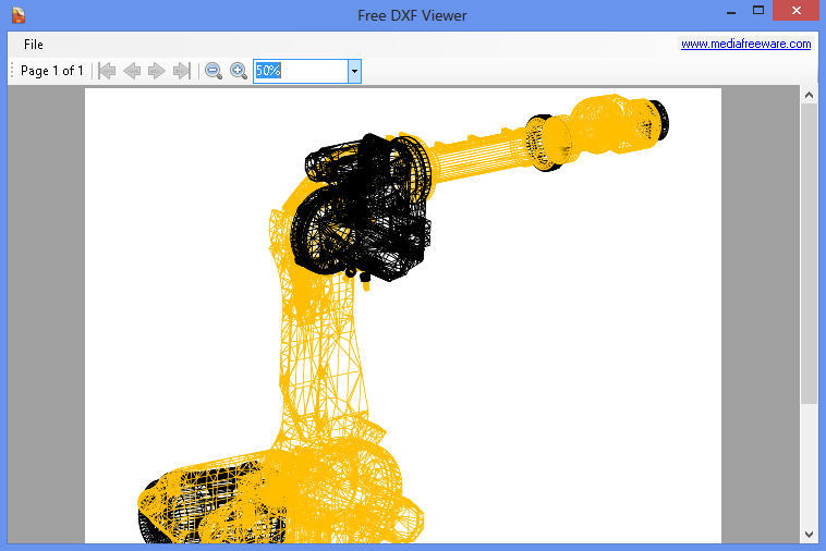 Open and view DXF drawings without AutoCAD.