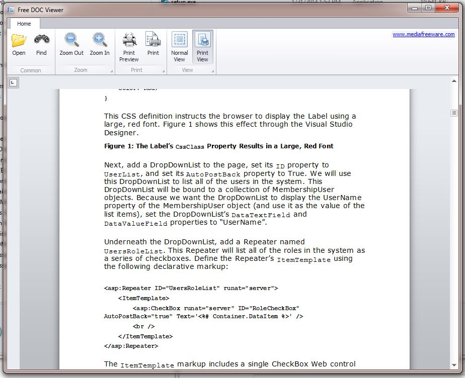 View DOC files without having Microsoft Word