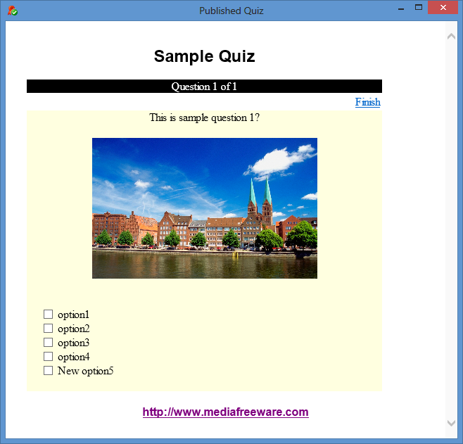 Create quizzes for any purpose easily