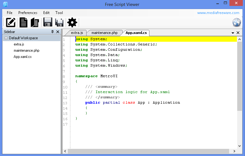 View, add, edit SWF metadata.