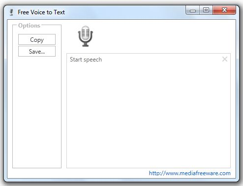 Convert voice into text.
