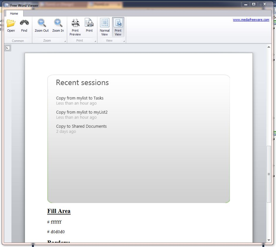 View Word documents easily.