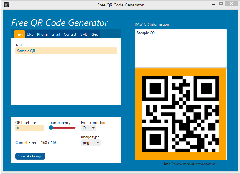 Free QR Code Generator - Media Download